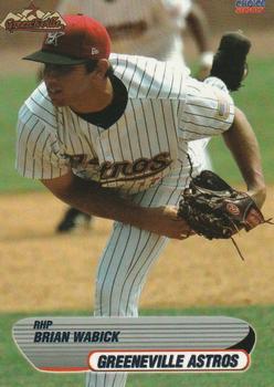 2007 Choice Greeneville Astros #33 Brian Wabick Front