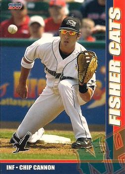 2007 Choice New Hampshire Fisher Cats #02 Chip Cannon Front