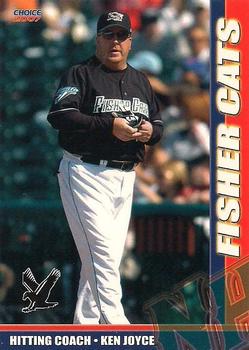 2007 Choice New Hampshire Fisher Cats #27 Ken Joyce Front