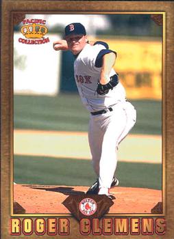 1997 Pacific Prism Invincible - Gems of the Diamond #GD-18 Roger Clemens Front
