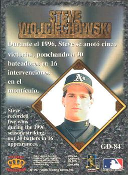 1997 Pacific Prism Invincible - Gems of the Diamond #GD-84 Steve Wojciechowski Back
