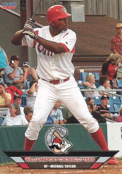 2007 Choice Williamsport Crosscutters #28 Michael Taylor Front