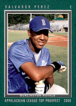 2008 Grandstand Appalachian League Top Prospects #NNO Salvador Perez Front