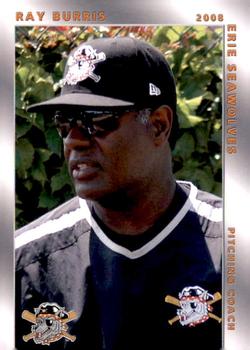 2008 Grandstand Erie SeaWolves #NNO Ray Burris Front