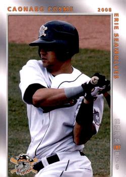 2008 Grandstand Erie SeaWolves #NNO Caonabo Cosme Front
