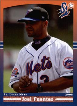 2008 Grandstand St. Lucie Mets #NNO Joel Fuentes Front