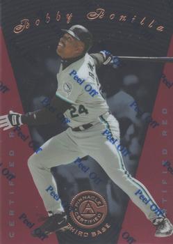 1997 Pinnacle Certified - Certified Red #77 Bobby Bonilla Front