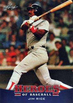 2015 Leaf Heroes of Baseball #30 Jim Rice Front