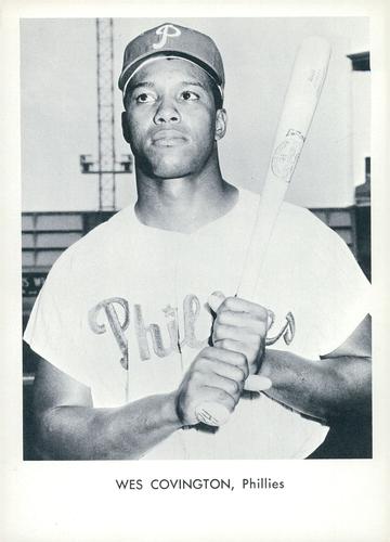 1964 Sports Service Philadelphia Phillies #NNO Wes Covington Front
