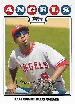 2008 Topps Los Angeles Angels #LAA6 Chone Figgins Front
