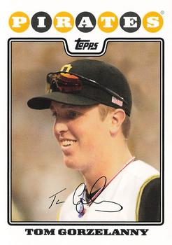 2008 Topps Pittsburgh Pirates #PIT8 Tom Gorzelanny Front