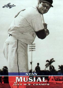 2015 Leaf Heroes of Baseball - Stan Musial Milestones #MM-02 Stan Musial Front