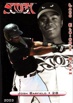 2003 Grandstand Lake Elsinore Storm #NNO Josh Barfield Front