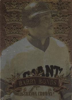 1997 Ultra - Season Crowns #3 Barry Bonds Front