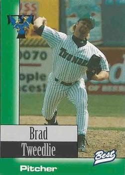1997 Best Trenton Thunder #25 Brad Tweedlie Front