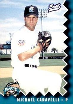 1997 Best Brevard County Manatees #5 Michael Caravelli Front