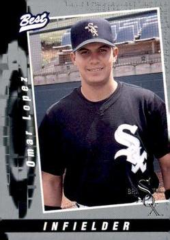 1997 Best Bristol White Sox #18 Omar Lopez Front