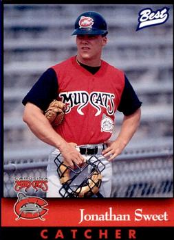 1997 Best Carolina Mudcats #13 Jonathan Sweet Front
