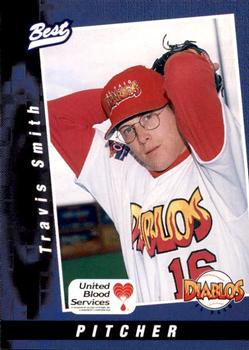1997 Best El Paso Diablos #21 Travis Smith Front