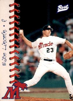 1997 Best Fort Myers Miracle #17 Mike Lincoln Front