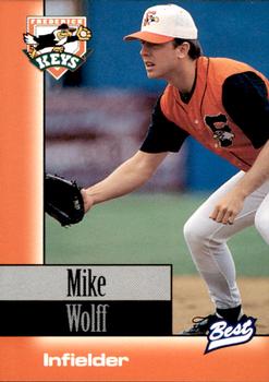 1997 Best Frederick Keys #29 Mike Wolff Front
