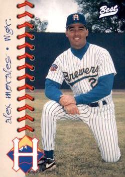 1997 Best Helena Brewers #1 Alex Morales Front