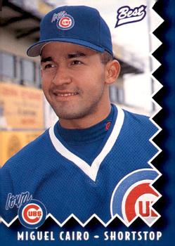1997 Best Iowa Cubs #7 Miguel Cairo Front