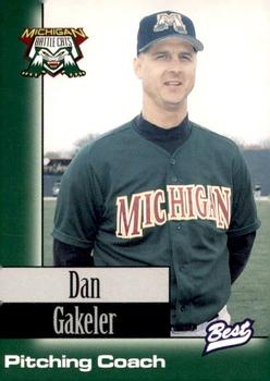 1997 Best Michigan Battle Cats #2 Dan Gakeler Front