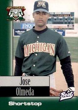 1997 Best Michigan Battle Cats #21 Jose Olmeda Front