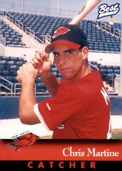 1997 Best New Jersey Cardinals #18 Chris Martine Front