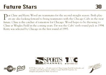 1997 Best Orlando Rays #30 Future Stars (Pat Cline / Kerry Wood) Back
