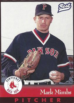 1997 Best Pawtucket Red Sox #17 Mark Mimbs Front