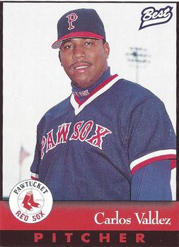 1997 Best Pawtucket Red Sox #26 Carlos Valdez Front