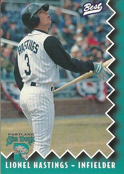 1997 Best Portland Sea Dogs #13 Lionel Hastings Front