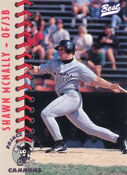 1997 Best Prince William Cannons #21 Shawn McNally Front