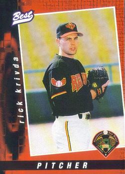 1997 Best Rochester Red Wings #15 Rick Krivda Front