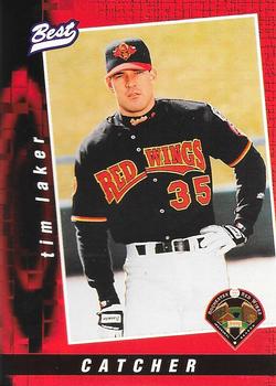 1997 Best Rochester Red Wings #16 Tim Laker Front