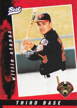 1997 Best Rochester Red Wings #19 Willis Otanez Front
