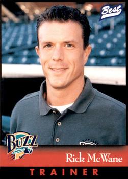 1997 Best Salt Lake Buzz #6 Rick McWane Front