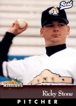 1997 Best San Antonio Missions #10 Ricky Stone Front