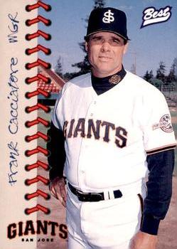 1997 Best San Jose Giants #26 Frank Cacciatore Front