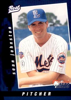 1997 Best St. Lucie Mets #12 Sean Johnston Front