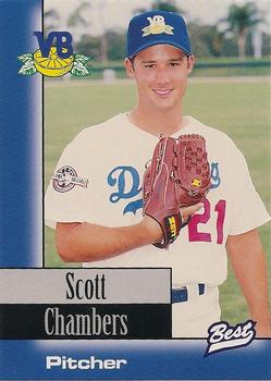 1997 Best Vero Beach Dodgers #6 Scott Chambers Front