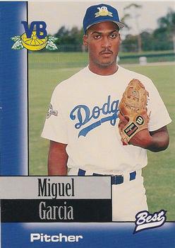 1997 Best Vero Beach Dodgers #10 Miguel Garcia Front