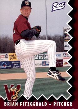 1997 Best Wisconsin Timber Rattlers #9 Brian Fitzgerald Front