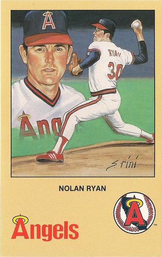 1990 Historic Limited Editions Nolan Ryan Postcards (Series 2) #1 Nolan Ryan Front