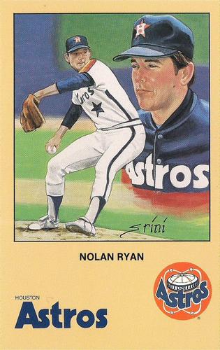 1990 Historic Limited Editions Nolan Ryan Postcards (Series 2) #10 Nolan Ryan Front