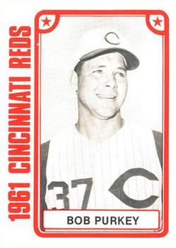 1980 TCMA 1961 Cincinnati Reds #029 Bob Purkey Front