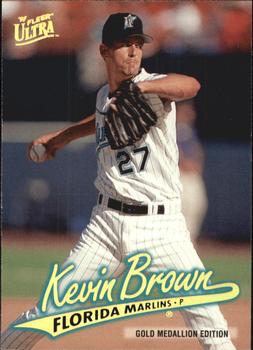 1997 Ultra - Gold Medallion #G193 Kevin Brown Front