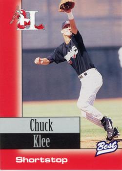 1997 Best Hickory Crawdads Red #22 Charles Klee Front